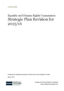 Strategic Plan Revision for 2015/16